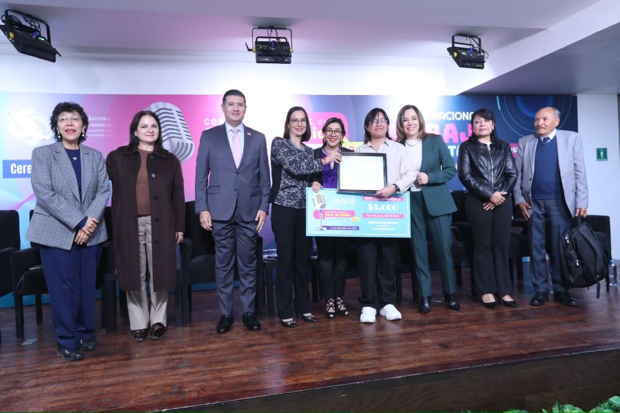 Estudiante Representante del Estado de Hidalgo Obtiene Mención Honorífica En El Concurso Nacional de Spot de Radio 2024: Transmitiendo El Valor del Derecho A Saber y La Privacidad