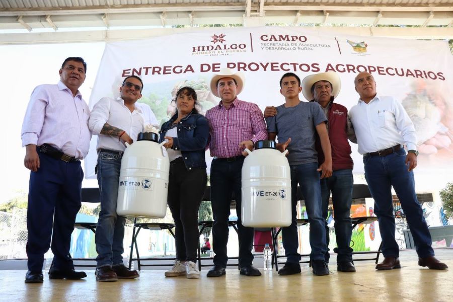 Gobierno de Hidalgo Impulsando el Desarrollo de las y los Productores Campo
