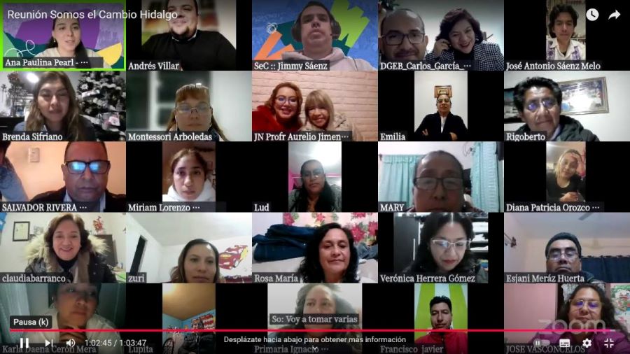 Hidalgo, Primer Lugar de Proyectos “Todos Somos el Cambio”