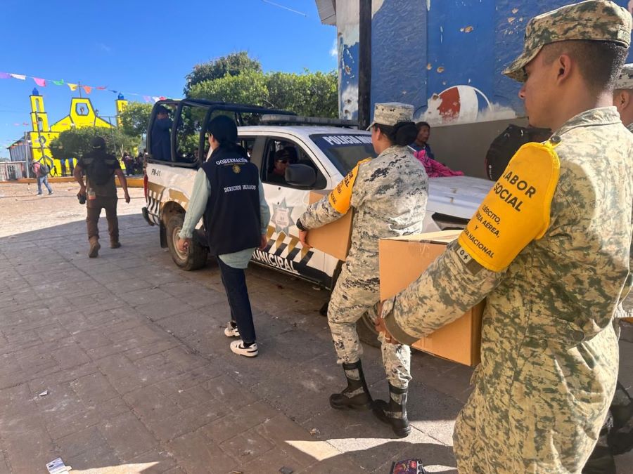 Implementa Gobierno de México Acciones de Apoyo Humanitario en Comunidades de Chiapas