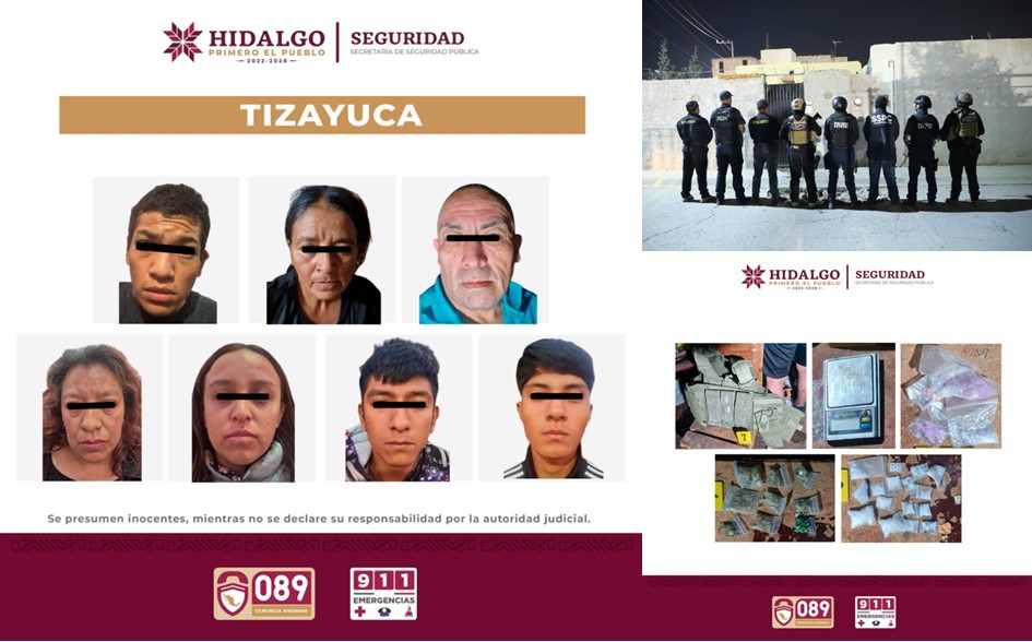 Implementan Seguridad Pública Estatal y Seguridad Ciudadana Operativos en Tizayuca