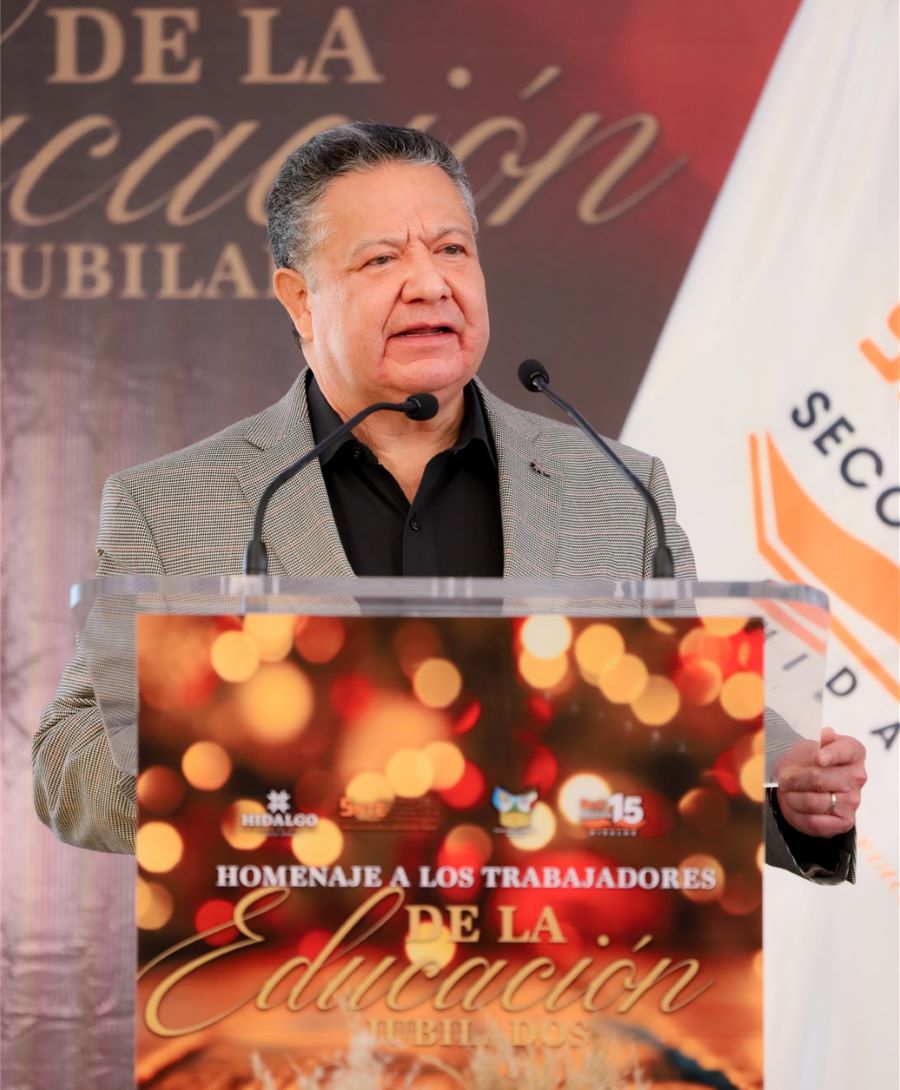 Julio Menchaca Anuncia Pago de Bono a Personal Jubilado del SNTE