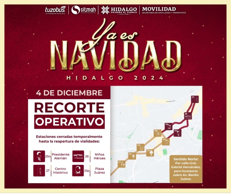 Semot Anuncia Operativo Especial de Transporte Por Festividades Decembrinas
