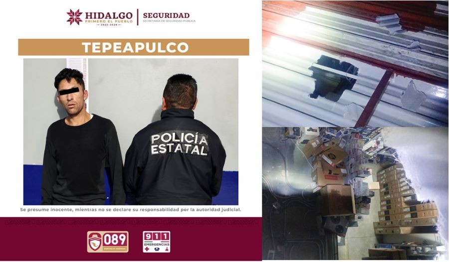 Policía Estatal Frustra Robo a Tienda Departamental