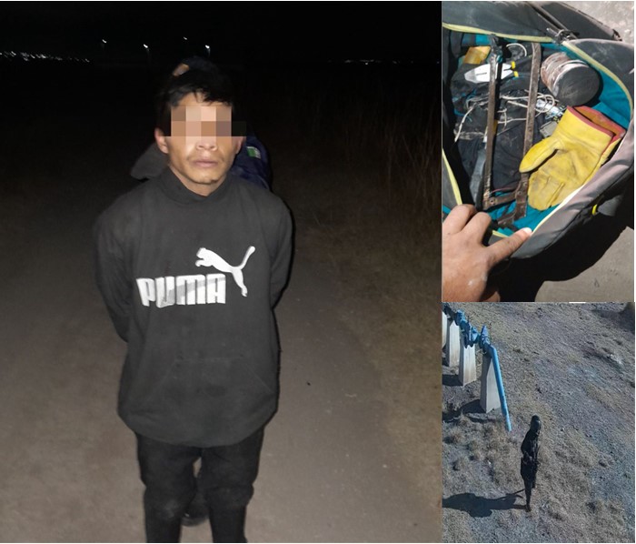 Policía Hídrica Detiene en Flagrancia a Sujeto Por Robo en Pozo de Agua 4 Téllez.