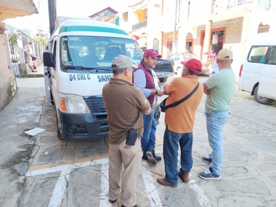 El Sistema de Transporte Convencional de Hidalgo (STCH), Realiza Inspección en el Centro del Municipio de Tulancingo
