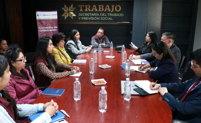 STPSH Realiza Mesa de Trabajo Para la Prevención de Fraudes en Ofertas Laborales en el Extranjero