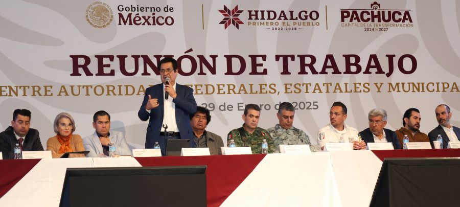 Autoridades de Los Tres Niveles de Gobierno Atienden la Repatriación Digna de Hidalguenses