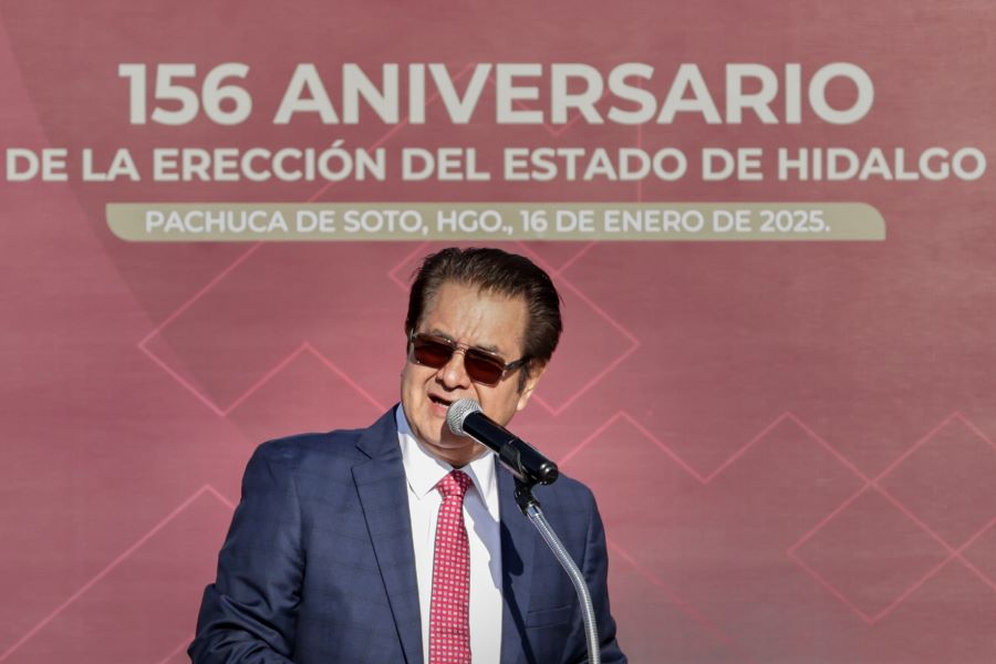 Conmemoran el 156 Aniversario del Estado de Hidalgo