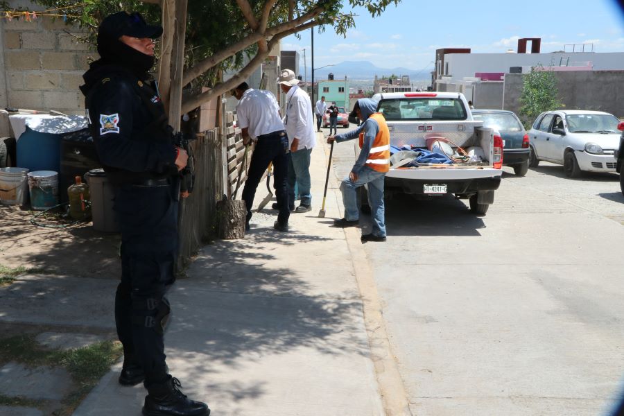 Continúan Acciones Contra el Robo de Agua