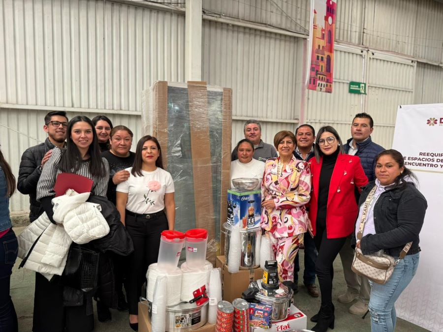 DIF Tulancingo Recibió Equipo y Mobiliario Para Espacio de Alimentación Encuentro y Desarrollo