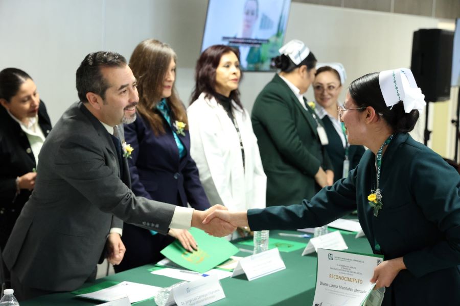 Entrega IMSS Hidalgo Reconocimientos a Enfermeras por su Atención de Calidad