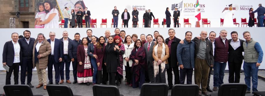 Hidalgo, Presente en Los Primeros 100 Días del Gobierno de Claudia Sheinbaum