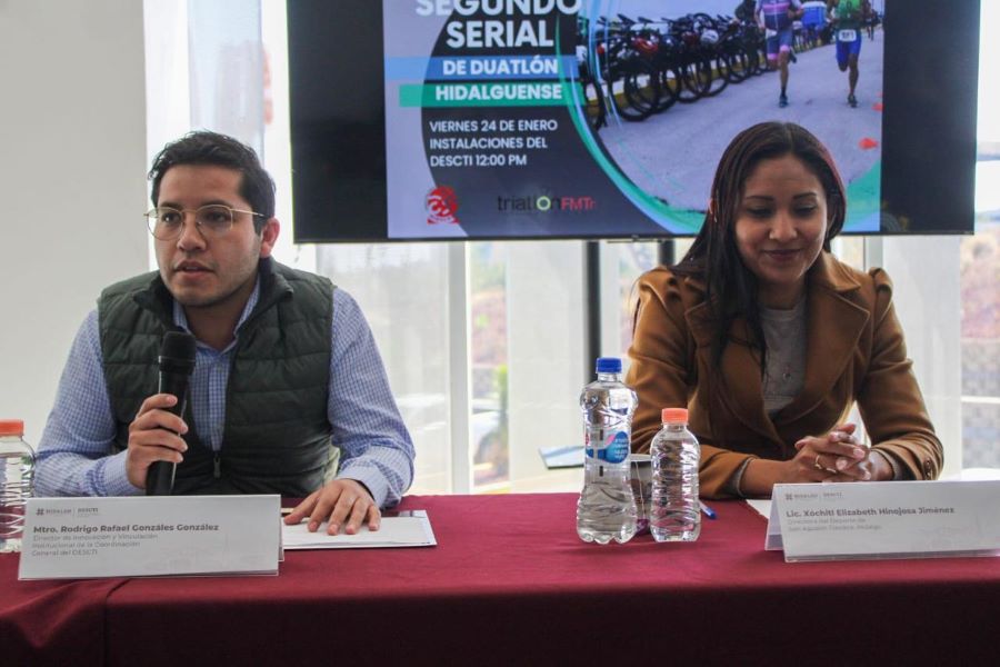 Presentan La Segunda Fecha del Serial Duatlón Hidalguense