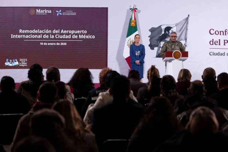 Presidenta Claudia Sheinbaum Anuncia Remodelación del Aeropuerto Internacional de La Ciudad de México