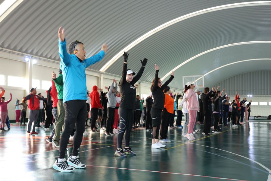 Realiza IMSS Hidalgo 1ª Activación Física 2025 en Centro de Seguridad Social Pachuca