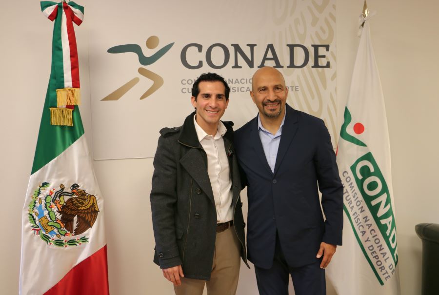 Reconoce Director de la CONADE Esfuerzo de Hidalgo Por Fomentar la Vida Saludable a Través del Deporte