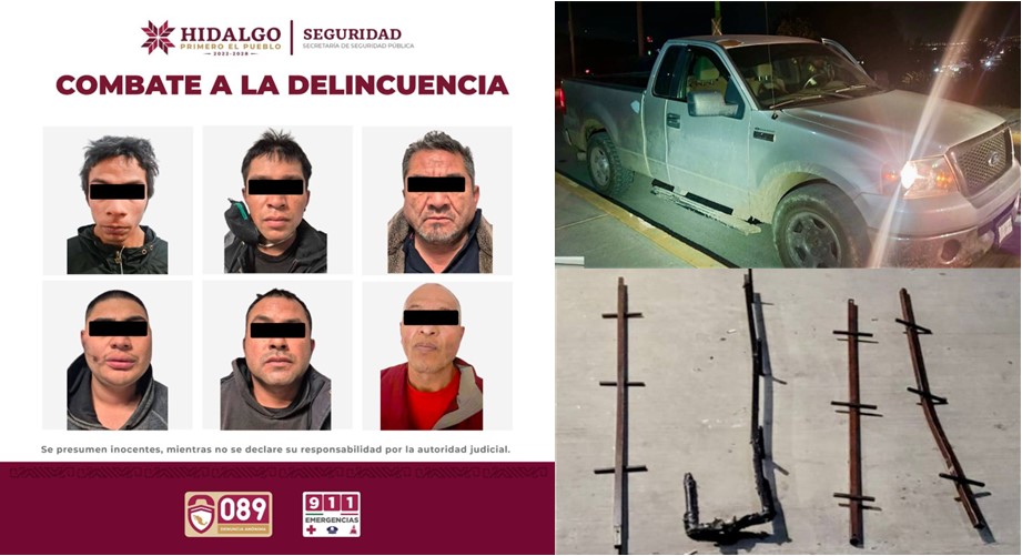 Aseguran Banda dedicada al robo de casa-habitación en fraccionamientos exclusivos