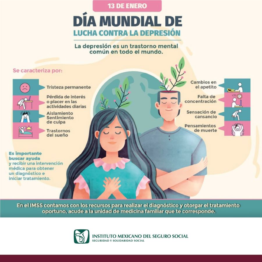 Sensibiliza IMSS Hidalgo Sobre la Depresión