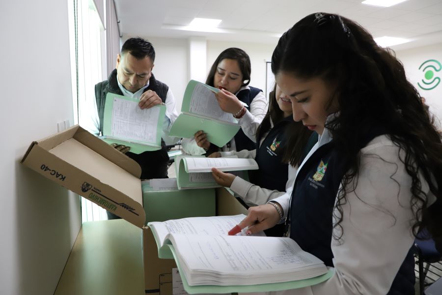 Centro de Conciliación Laboral del Estado de Hidalgo, Punta de Lanza en Materia de Gestión Archivística