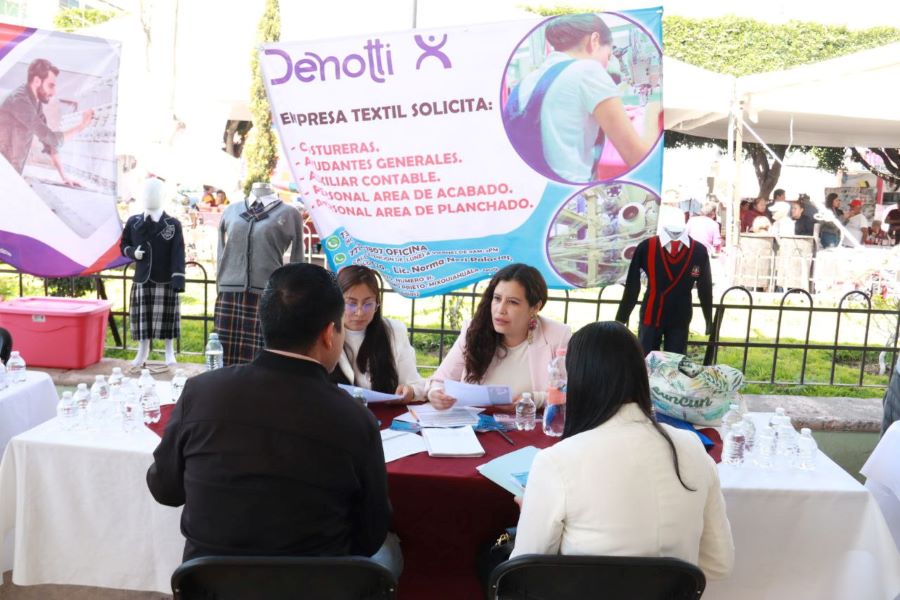 Expo Laboral en Mixquiahuala, fortalece economía local con empleo formal