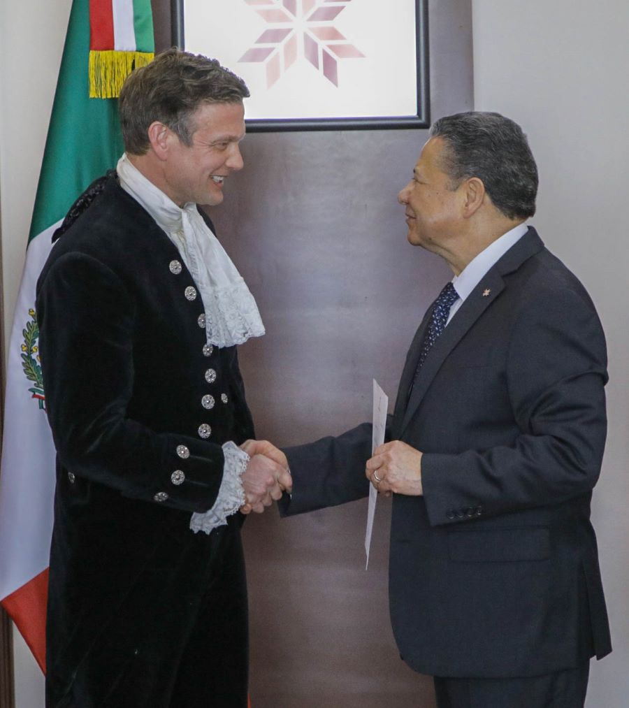 Gobierno de Hidalgo Sostiene Reunión Con Representantes del Reino Unido