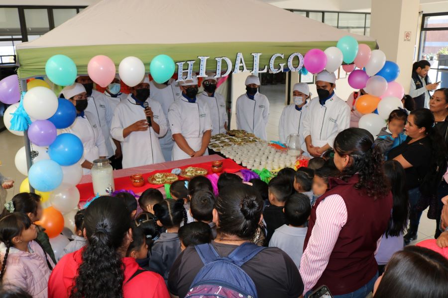 ITESHU recibe a estudiantes del jardín de niños Miguel de Cervantes Saavedra