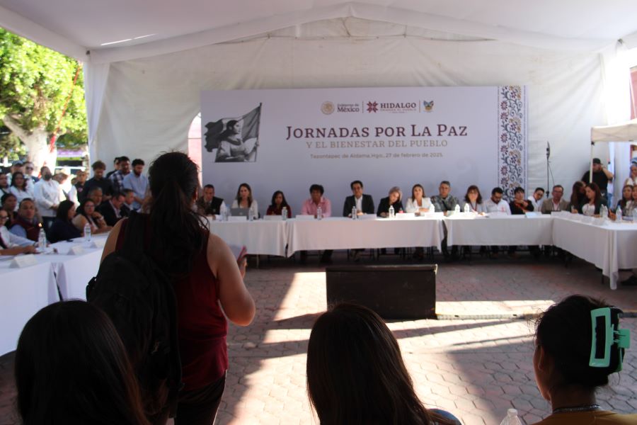 Jornadas por la Paz y Bienestar del Pueblo en Tezontepec de Aldama