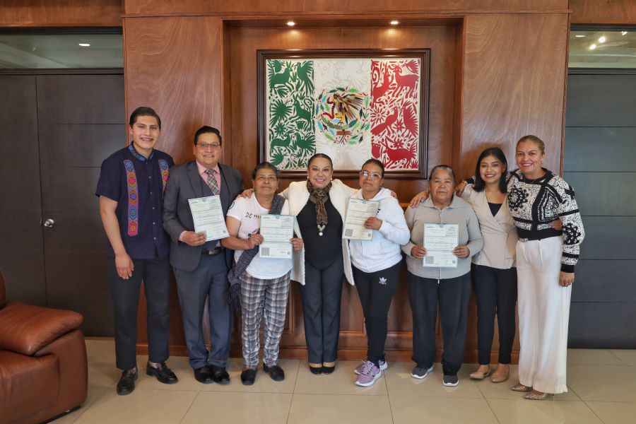 Mandataria Lorena García Cázares Sigue Apoyando La Inclusión