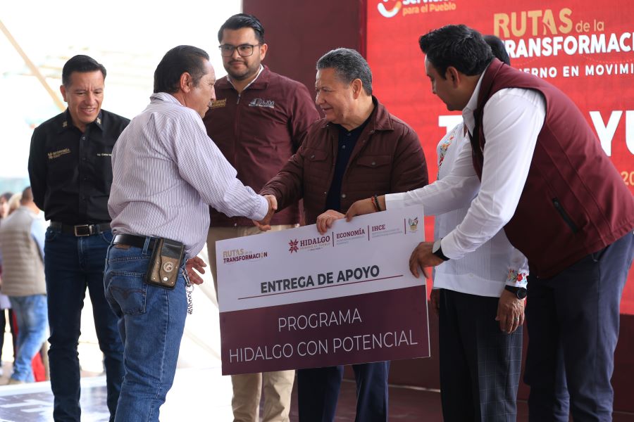 Retornan Rutas de la Transformación a Tolcayuca Con Una Inversión de Más de 40 Mdp.