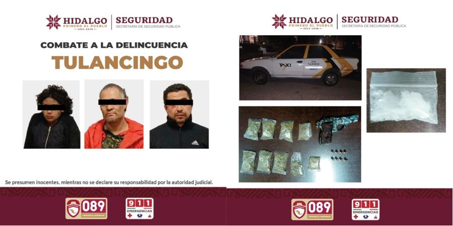 SSPH Detiene a Presuntos Responsables de Balacera en Bar de Tulancingo