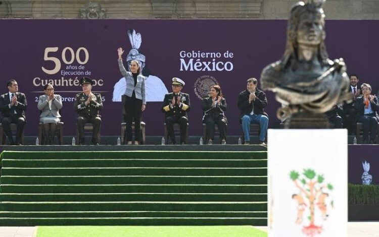 A 500 Años de La Ejecución de Cuauhtémoc, Presidenta Claudia Sheinbaum Reconoce Que El Perdón Por Las Atrocidades Contra Los Pueblos Originarios Engrandece a Quien Lo Ofrece y a Quien Lo Otorga
