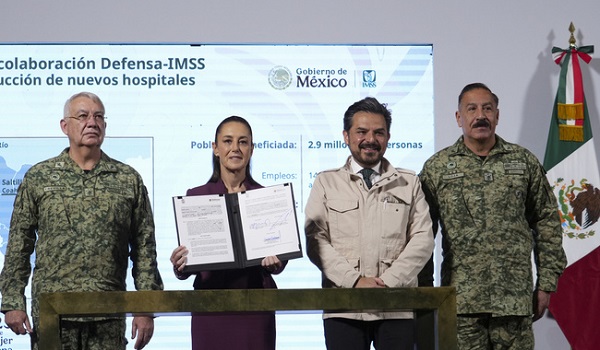 Claudia Sheinbaum, Anunció la Construcción de Siete Nuevos Hospitales del IMSS en Nuevo León, Sonora, Morelos, Coahuila, Baja California Sur, Sinaloa, y Zacatecas