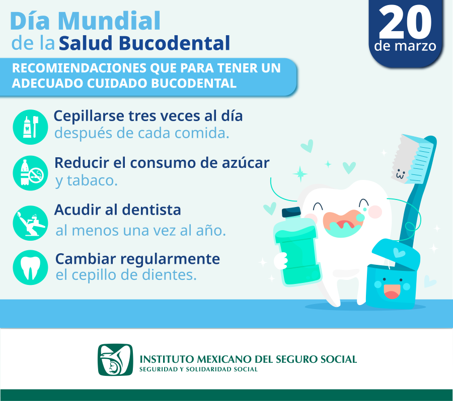 Concientiza IMSS Hidalgo acerca de la importancia de la salud bucodental