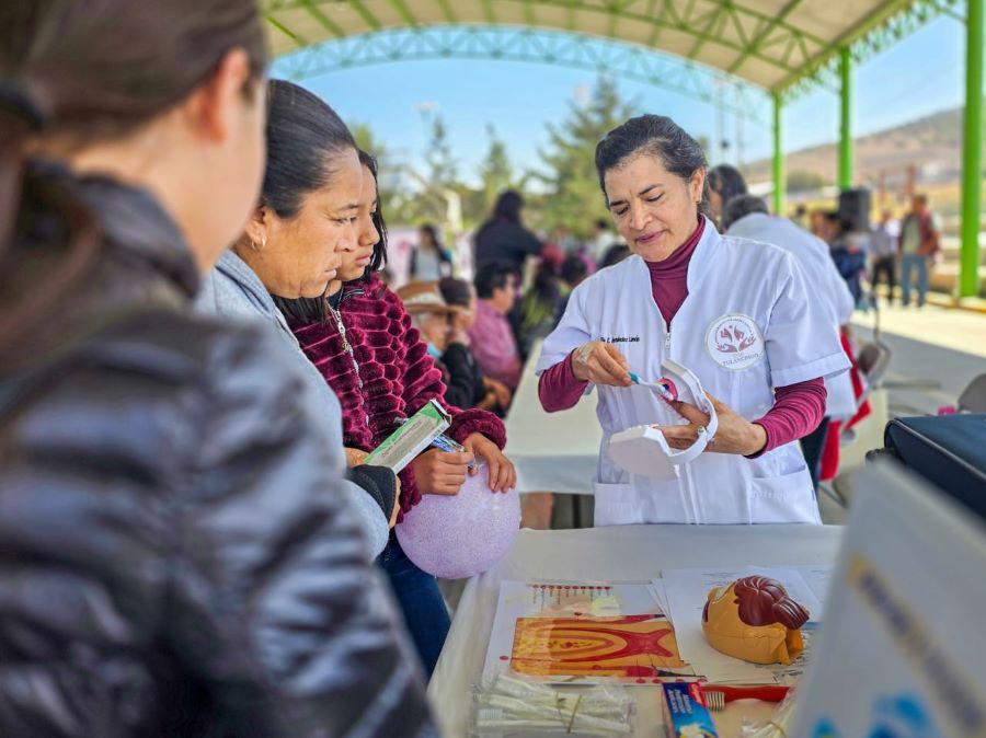 DIF Tulancingo Llevó a Cabo Segunda Feria Dif “Cerca de Ti”  en Parque La “U” de La Colonia Napateco