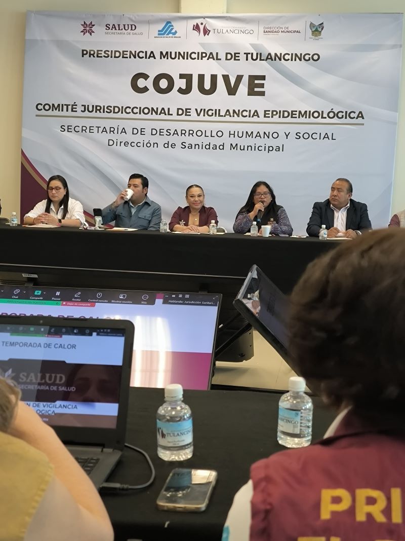 Durante Tercera Reunión de Cojuve Se Acordaron Acciones a Emprender Por Temporada de Calor en La Región Tulancingo