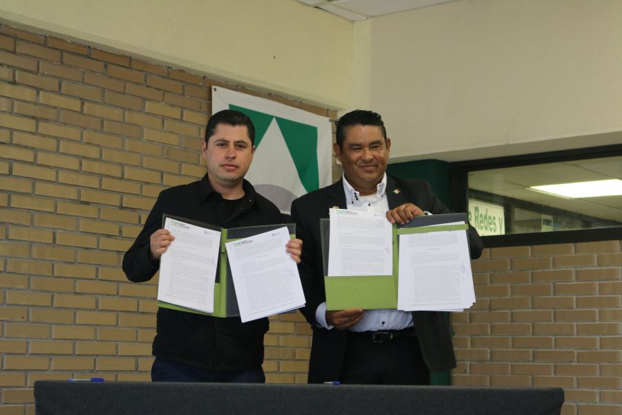 Firma de Convenio de Colaboración Entre la UTSH y   la Fundación Yepez A.C
