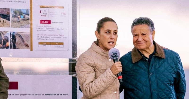 “ Inicia la Construcción del Tren México-Pachuca”: Presidenta Dio Arranque a las Obras; Beneficiará a 1.2 Millones de Personas