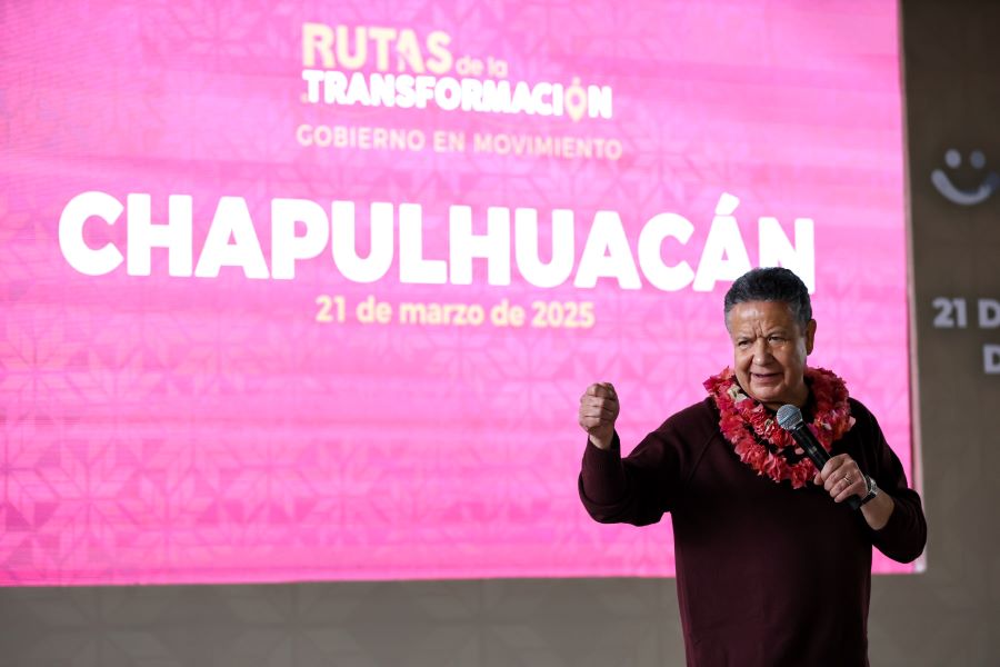 Julio Menchaca fortalece el sistema educativo y la infraestructura pública de Chapulhuacán