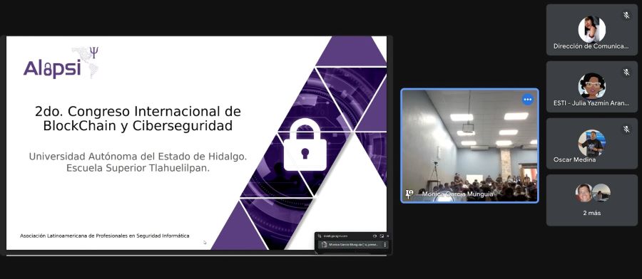 Congreso Internacional Impulsa Innovación en Blockchain y Ciberseguridad en la UAEH