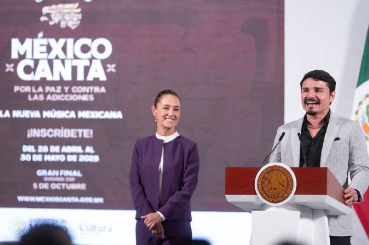 Convoca Presidenta Claudia Sheinbaum a Jóvenes Mexicanos y Estadounidenses a Participar En El Primer Concurso Binacional de Música “México Canta Por La Paz y Contra Las Adicciones”
