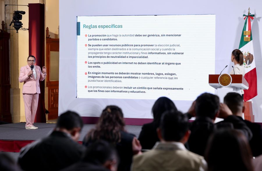 Explica Segob La Forma de Cómo Votar en La Elección Judicial Con miras al proceso democrático del 1 de junio