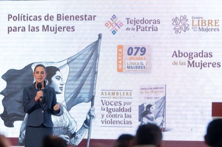Inicia Red Nacional de Tejedoras de La Patria Con El Objetivo de Que Las Mujeres Nos Protejamos Entre Todas: Presidenta Claudia Sheinbaum