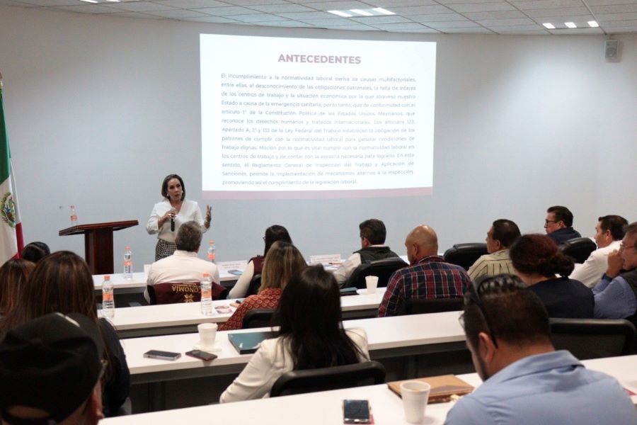 STPSH refuerza vínculo con sector empresarial de la entidad