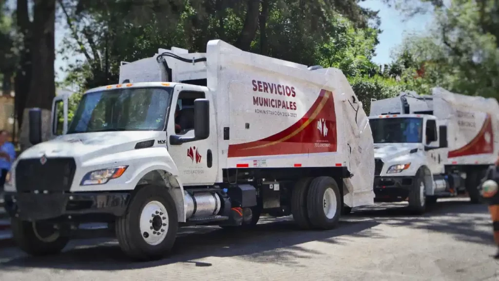 Tulancingo Adquiere 4 Camiones Recolectores de Basura, el ‘Servicio de Limpia