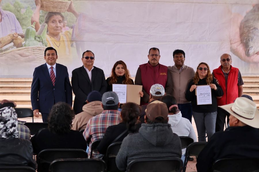 Saderh Entrega 120 Apoyos Agropecuarios 2025 a la Región de Tulancingo