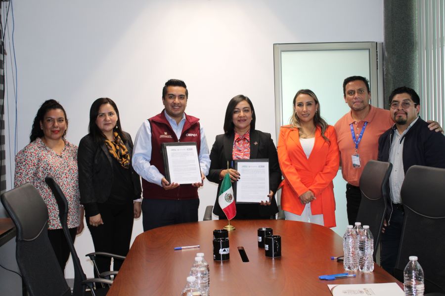 UTVAM firma convenios de colaboración con COBAEH y CECyTEH