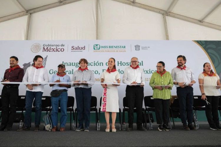 A 19 Años de La Represión Al Pueblo de Atenco,  Presidenta Claudia Sheinbaum Inaugura Hospital General “Francisco Altamirano Núñez” del Imss Bienestar en San Salvador Atenco
