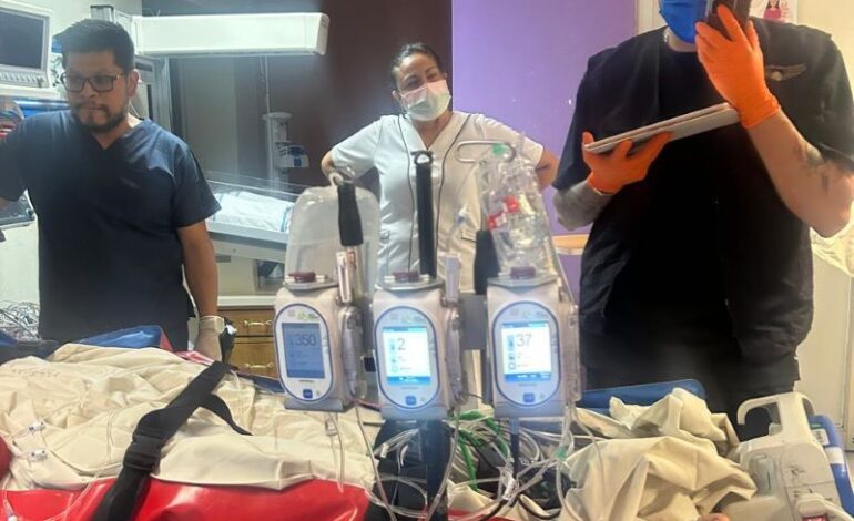 Atención y Traslado de un Menor Quemado al Hospital Shriners para Niños en Galveston, Texas, Estados Unidos.