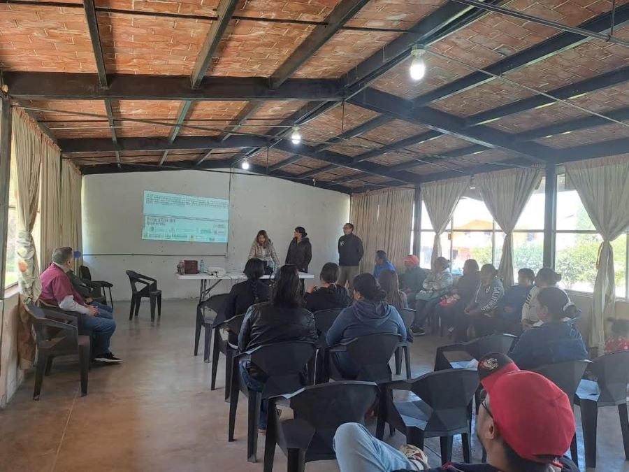 Estudiantes de la UTVM Capacitaron a Agricultores de Ixmiquilpan